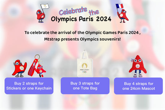 Rubber Watch Strap Promotion in Olympics Games Paris 2024