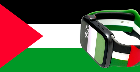 Show Your Support for Palestine with Our Silicone Apple Watch Band